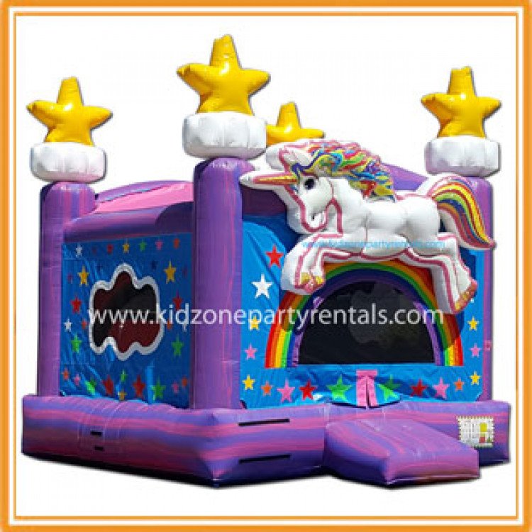 Unicorn deals bounce house