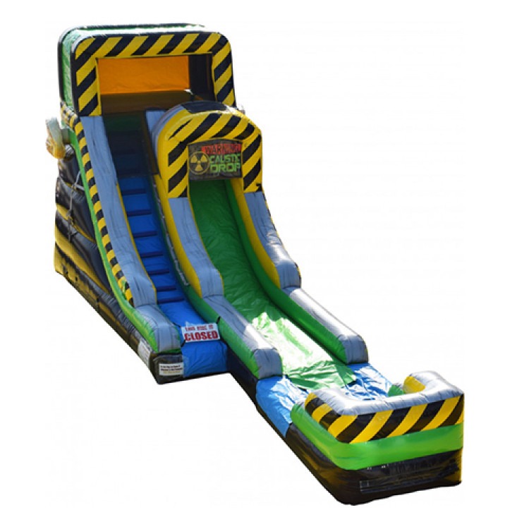 16' Caustic Drop Water Slide