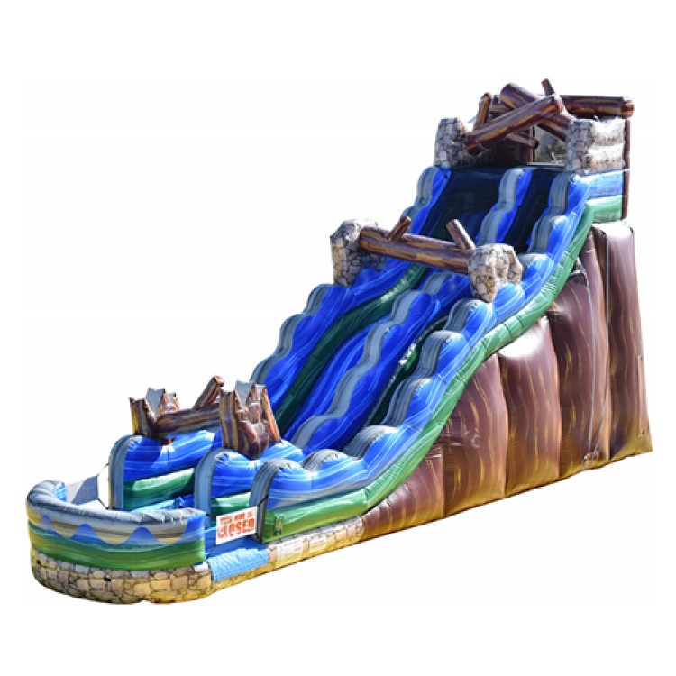 Water Slide Raging Rivers 24' Raging River | KidZone Party Rentals Noblesville IN