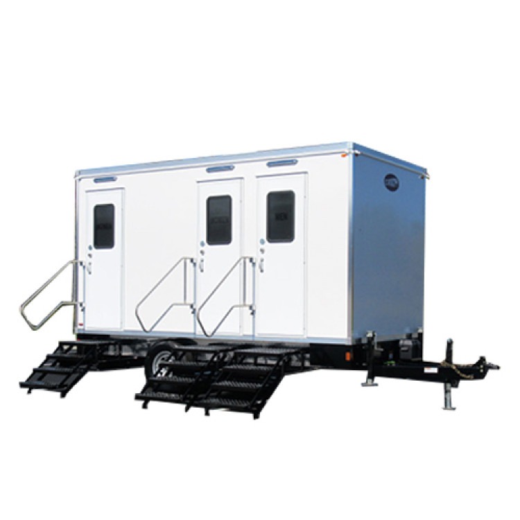 3 Station Restroom Trailer