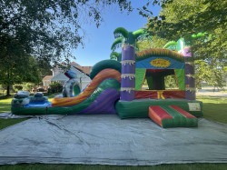 Maui Combo Wet 1735234120 Maui Water Bounce and Slide w/pool