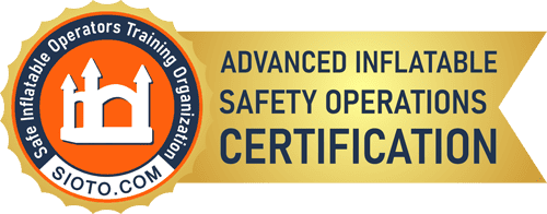 Advanced Inflatable Safety Operations Certification from SIOTO.com