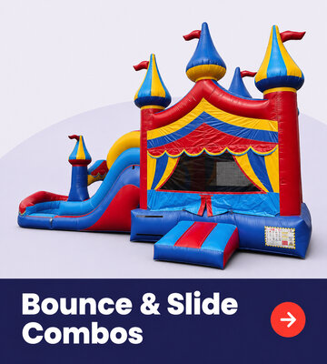 Bounce house and slide combo rentals