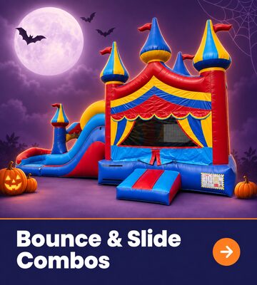 Bounce house and slide combo rentals
