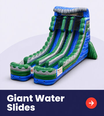 Giant water slide rentals