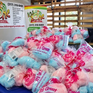 KidZone Cotton Candy Party Display Blog